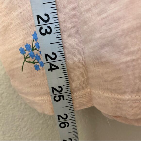 Dip pink Wildflower Graphic T-shirt Floral botanical herbal boho cotton XL - Picture 3 of 7